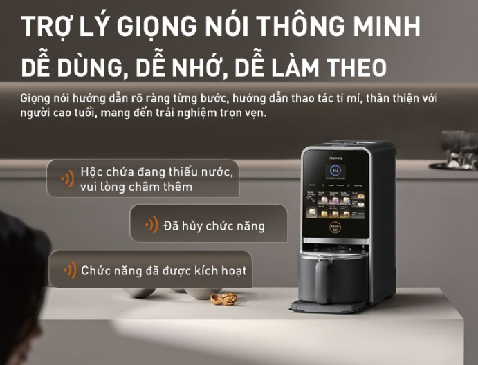 Máy Sữa Hạt Làm Sạch Tự Động Joyoung Jscb - K7 Pro 11 Máy Sữa Hạt Làm Sạch Tự Động Joyoung K7 Pro