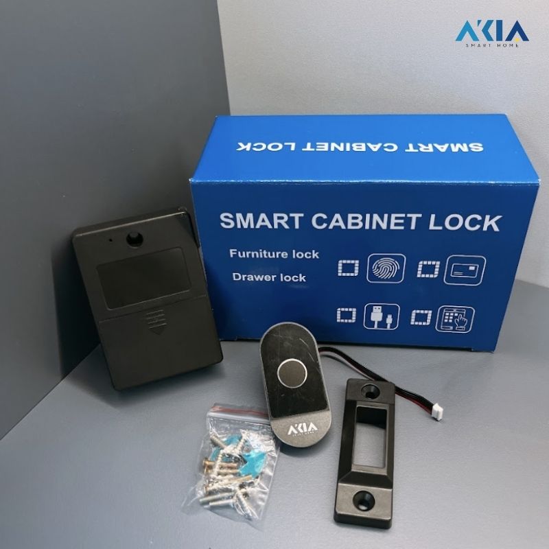 Khóa Tủ Vân Tay Akia Thông Minh C100-F 11 Khóa Tủ Vân Tay Akia Thông Minh C100-F