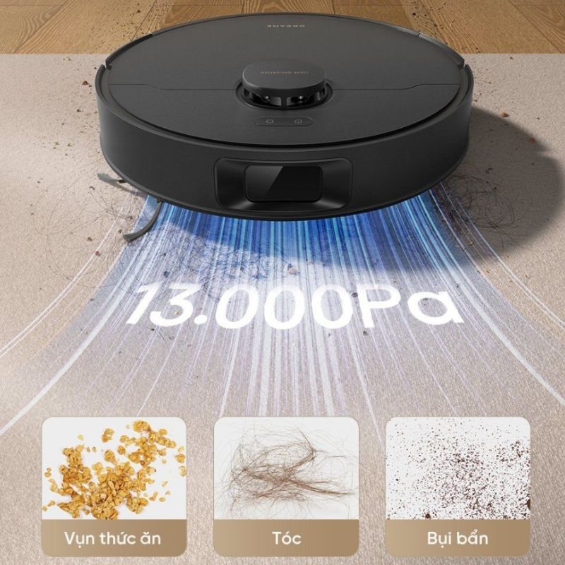 Robot Hút Bụi Lau Nhà Thông Minh Dreame D20 14 Robot Hút Bụi Lau Nhà Thông Minh Dreame D20