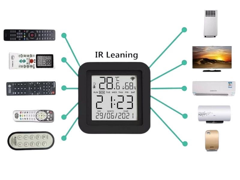 Điều Khiển Hồng Ngoại Akia S09 Có Màn Hình Lcd 17 Điều Khiển Hồng Ngoại Có Màn Hình Lcd Akia-S09
