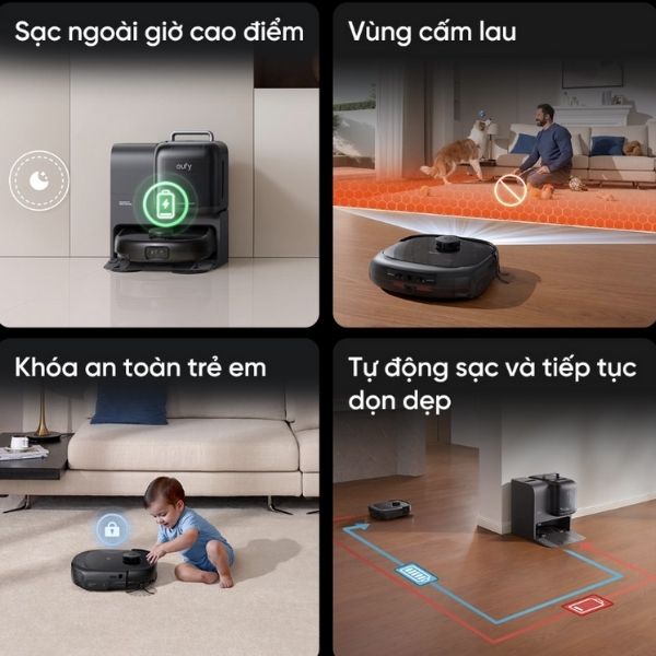 Robot Hút Bụi Lau Sàn Eufy Omni E28 26 Robot Hút Bụi Lau Sàn Eufy Omni E28