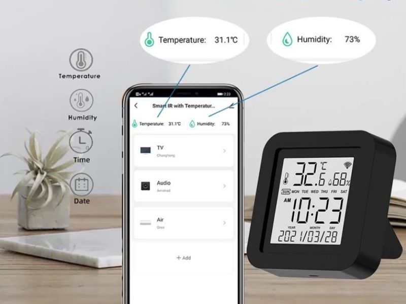 Điều Khiển Hồng Ngoại Akia S09 Có Màn Hình Lcd 18 Điều Khiển Hồng Ngoại Có Màn Hình Lcd Akia-S09