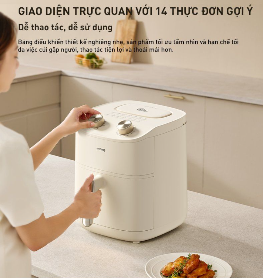 Nồi Chiên Không Dầu Joyoung Jaf-612 37 Nồi Chiên Không Dầu Joyoung Jaf-612