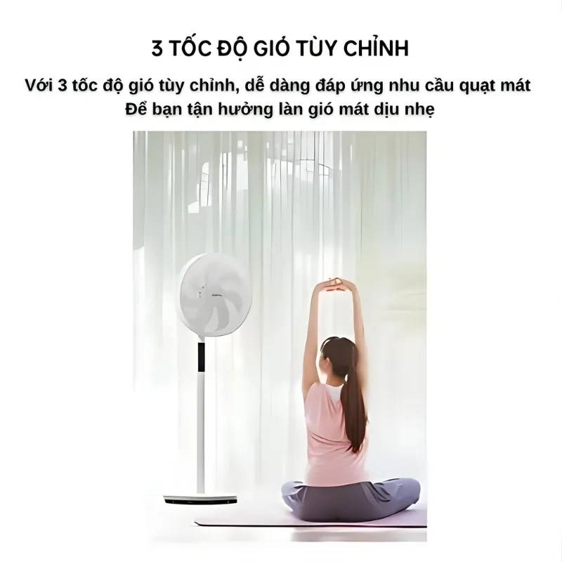 Quạt Đứng Thông Minh Aqua Aqs‑Fed3502R 10 Quạt Đứng Thông Minh Aqua Aqs‑Fed3502R
