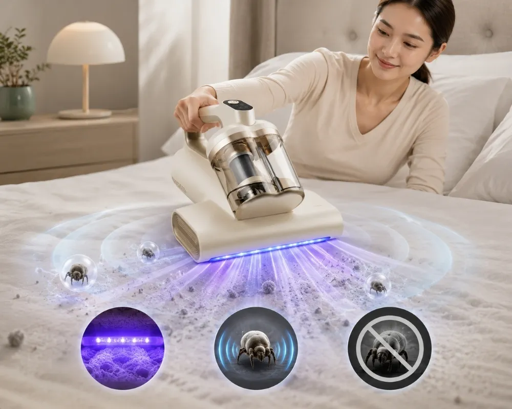 Máy Hút Bụi Giường Nệm Mova D10 Max 13 Máy Hút Bụi Giường Nệm Mova D10 Max - Akia Smart Home