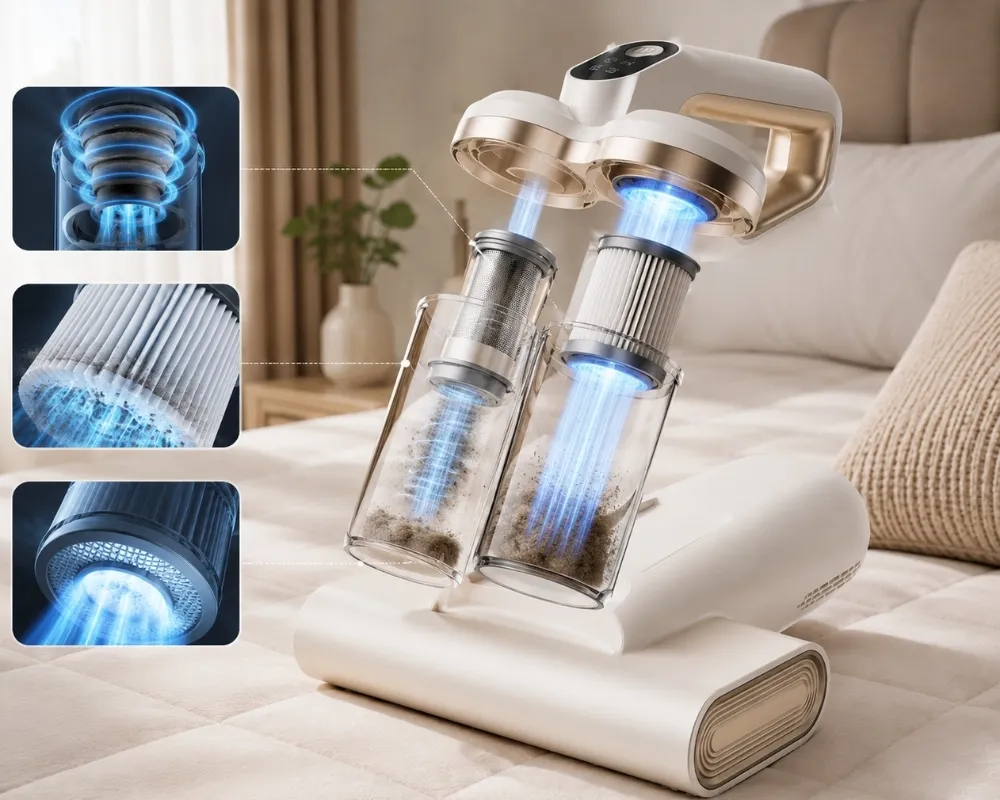 Máy Hút Bụi Giường Nệm Mova D10 Max 14 Máy Hút Bụi Giường Nệm Mova D10 Max - Akia Smart Home