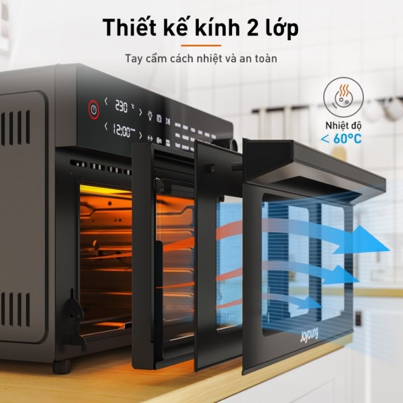 Lò Chiên Nướng Không Dầu Joyoung Kx30-V583 16 Lò Chiên Nướng Không Dầu Joyoung Kx30-V583