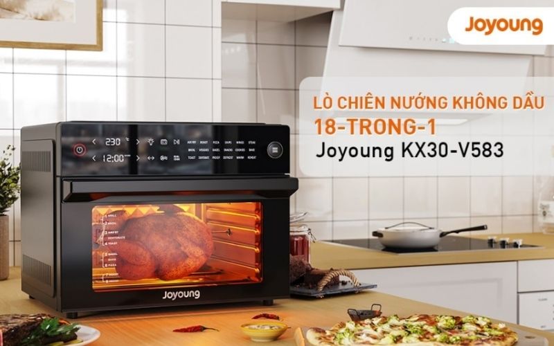 Lò Chiên Nướng Không Dầu Joyoung Kx30-V583 10 Lò Chiên Nướng Không Dầu Joyoung Kx30-V583