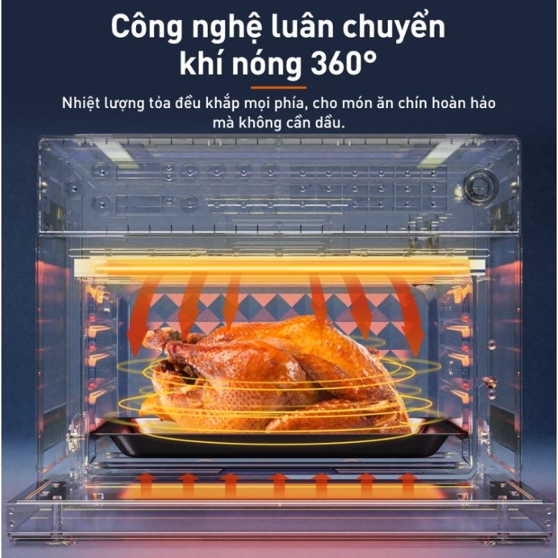Lò Chiên Nướng Không Dầu Joyoung Kx30-V583 14 Lò Chiên Nướng Không Dầu Joyoung Kx30-V583