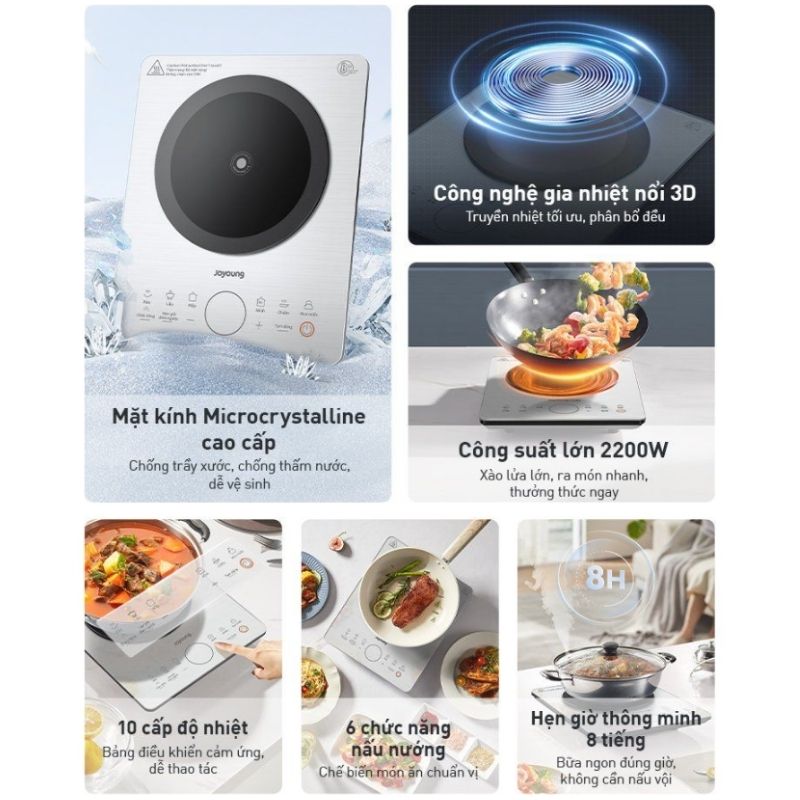 Bếp Điện Từ Joyoung 219 15 Bếp Điện Từ Joyoung 219