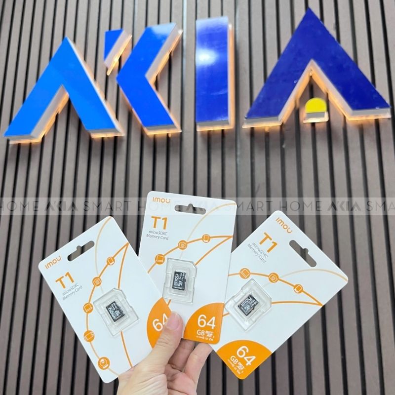 Thẻ Nhớ Microsdxc Imou T1 64Gb - St3-64-T1 8 Thẻ Nhớ Mircosdxc Imou T1 64Gb