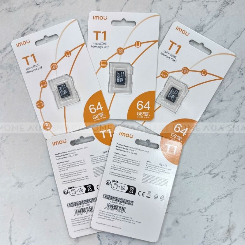 Thẻ Nhớ Microsdxc Imou T1 64Gb - St3-64-T1 9 Thẻ Nhớ Mircosdxc Imou T1 64Gb