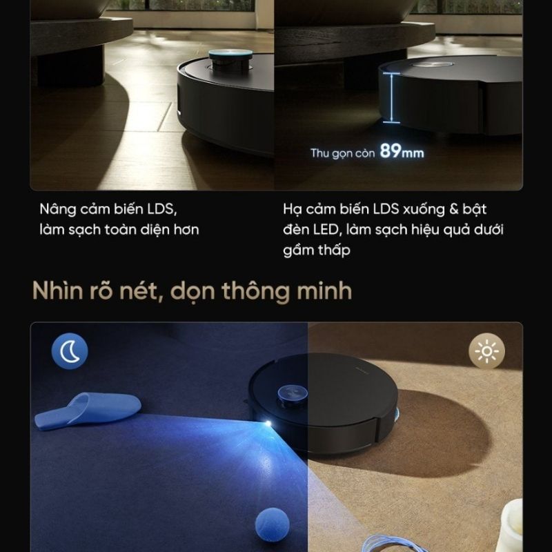 Robot Hút Bụi Lau Nhà Tự Thay Giẻ Lau Dreame Matrix10 Ultra 51 Dreame Matrix10 Ultra