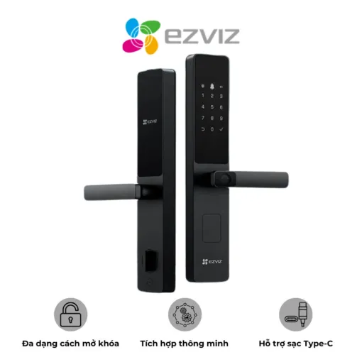 Akia Smart Home - Cung Cấp Thiết Bị Nhà Thông Minh Hàng Đầu Vn 118 Khóa Vân Tay Thông Minh Ezviz Y2000