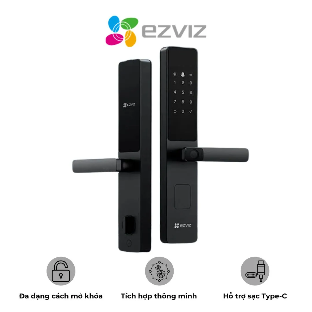 Khóa vân tay Ezviz Y2000 cao cấp tích hợp thông minh