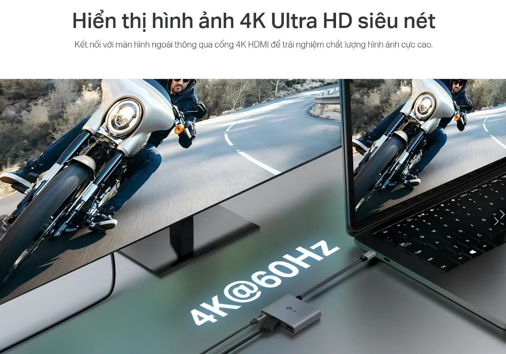 Hub Chuyển Đổi 3 Trong 1 Tp-Link Uh3020C Usb Type-C 9 Hub Tp-Link Uh3020C – Bộ Chuyển Đổi Usb Type-C 3 Cổng - Akia Smart Home