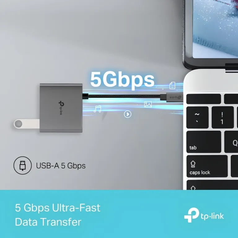 Hub chuyển đổi 3 trong 1 TP-Link UH3020C USB Type-C - AKIA Smart Home