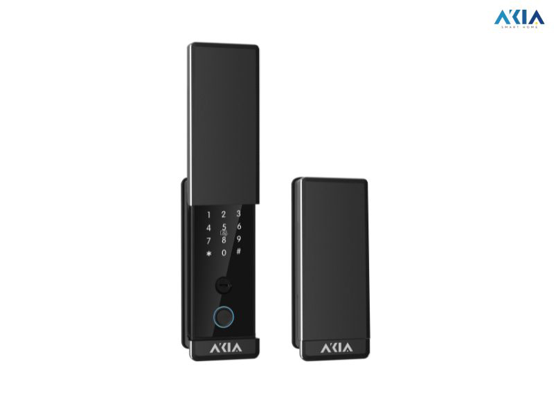 Khóa Cửa Thông Minh Cửa Sắt Akia N2 – Bảo Mật Vân Tay Và Mã Số Khóa Cửa Thông Minh Cửa Sắt Akia N2 Với Thiết Kế Hiện Đại, Hỗ Trợ Vân Tay Và Mã Số