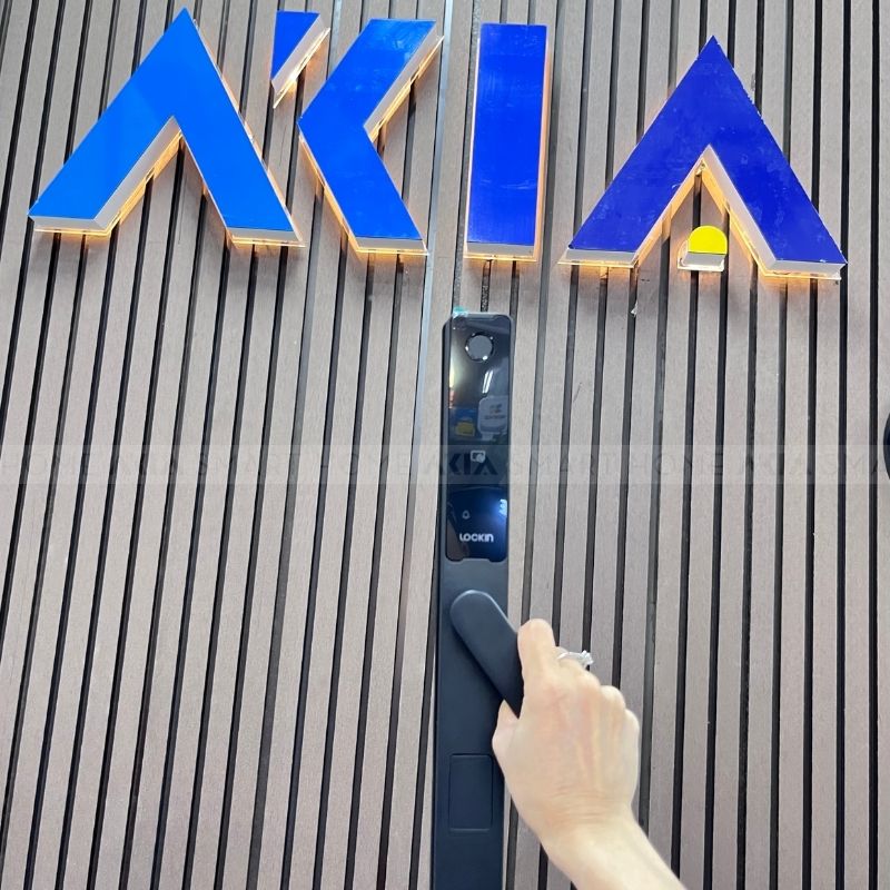 Khóa Cửa Nhôm Lockin Slim Lock Pro