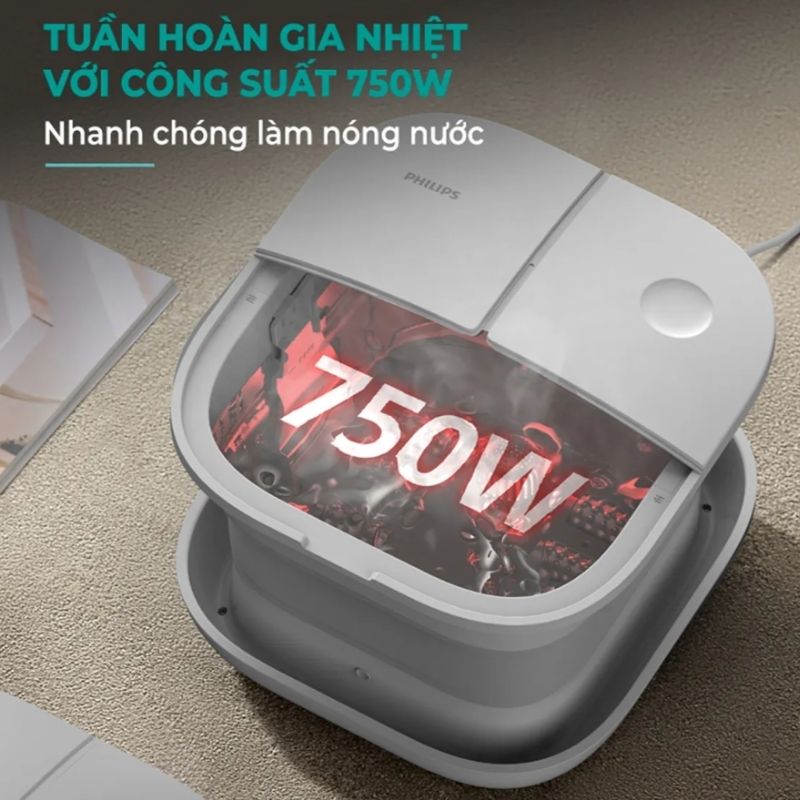 Bồn Massage Chân Philips Ppm6502 14 Philips Ppm6502