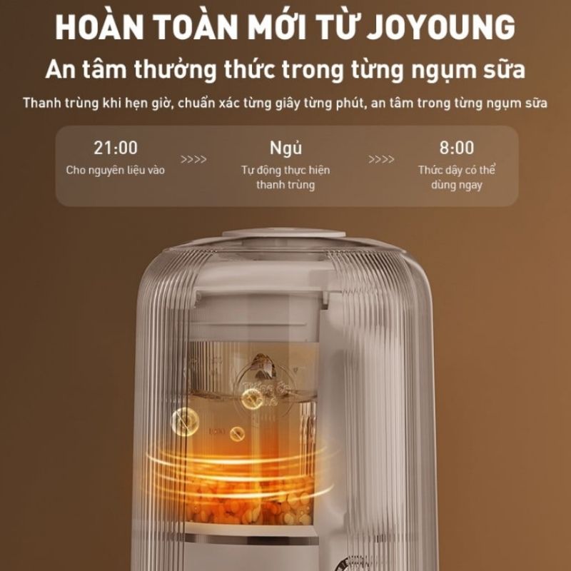 Máy Làm Sữa Hạt Đa Năng Joyoung 602 Pro 13 Máy Làm Sữa Hạt Đa Năng Joyoung 602 Pro