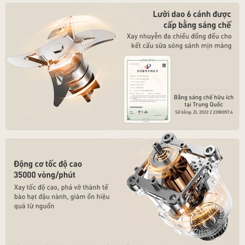 Máy Làm Sữa Hạt Đa Năng Joyoung 602 Pro 20 Máy Làm Sữa Hạt Đa Năng Joyoung 602 Pro