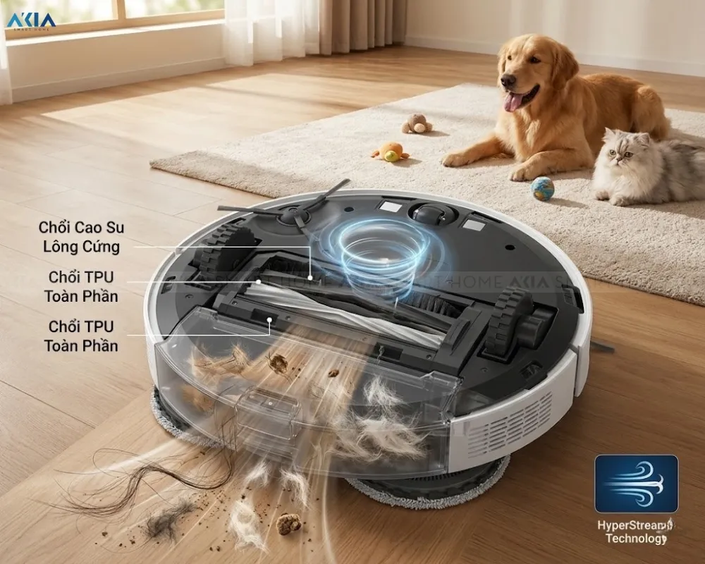 Robot Hút Bụi Lau Nhà Dreame L40S Ultra 10 Robot Hút Bụi Lau Nhà Dreame L40S Ultra - Akia Smart Home