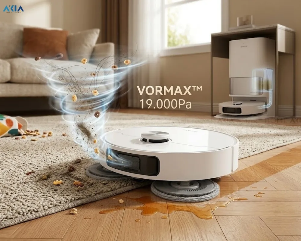 Robot Hút Bụi Lau Nhà Dreame L40S Ultra 9 Robot Hút Bụi Lau Nhà Dreame L40S Ultra - Akia Smart Home