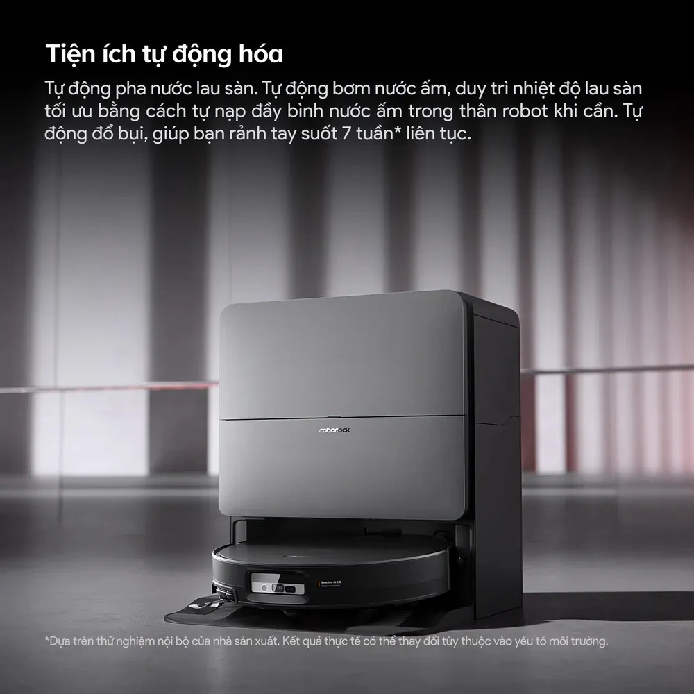 Robot Hút Bụi Lau Nhà Roborock Saros 20 Sonic 19 Robot Hút Bụi Lau Nhà Roborock Saros 20 Sonic - Akia Smart Home