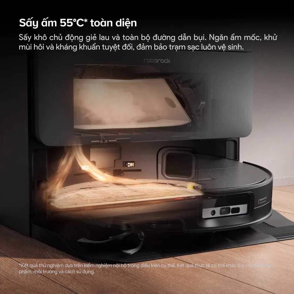 Robot Hút Bụi Lau Nhà Roborock Saros 20 Sonic 21 Robot Hút Bụi Lau Nhà Roborock Saros 20 Sonic - Akia Smart Home