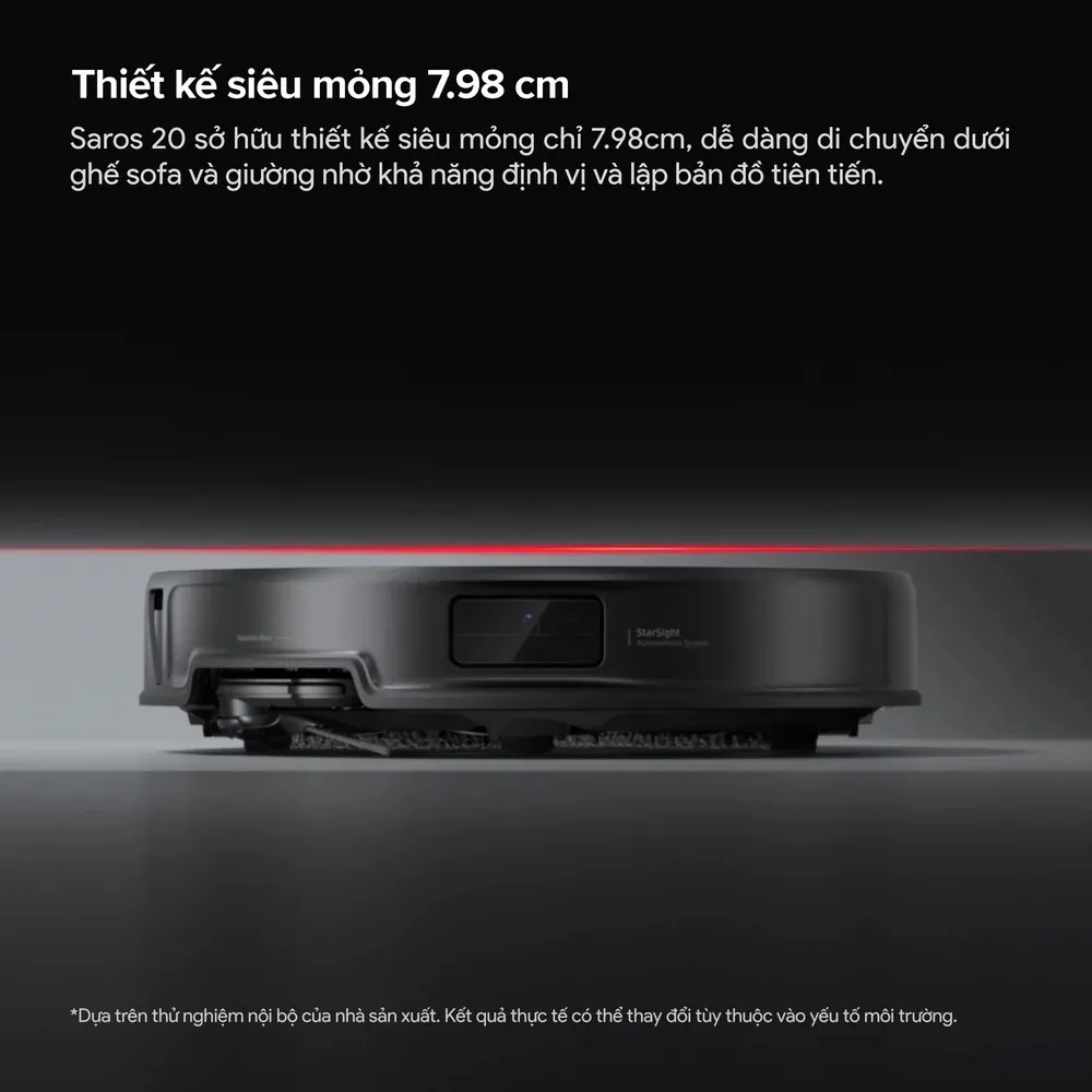 Robot Hút Bụi Lau Sàn Roborock Saros 20 25 Robot Hút Bụi Lau Sàn Roborock Saros 20 - Akia Smart Home