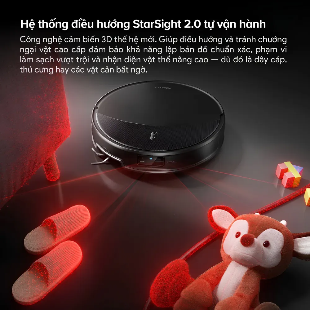 Robot Hút Bụi Lau Sàn Roborock Saros 20 27 Robot Hút Bụi Lau Sàn Roborock Saros 20 - Akia Smart Home
