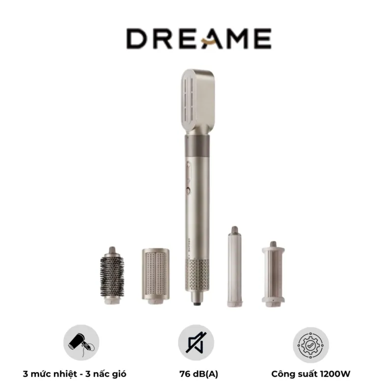 Máy sấy tóc Dreame AirStyle 5 trong 1 – Công Nghệ Ion Âm – Đa Năng | AKIA