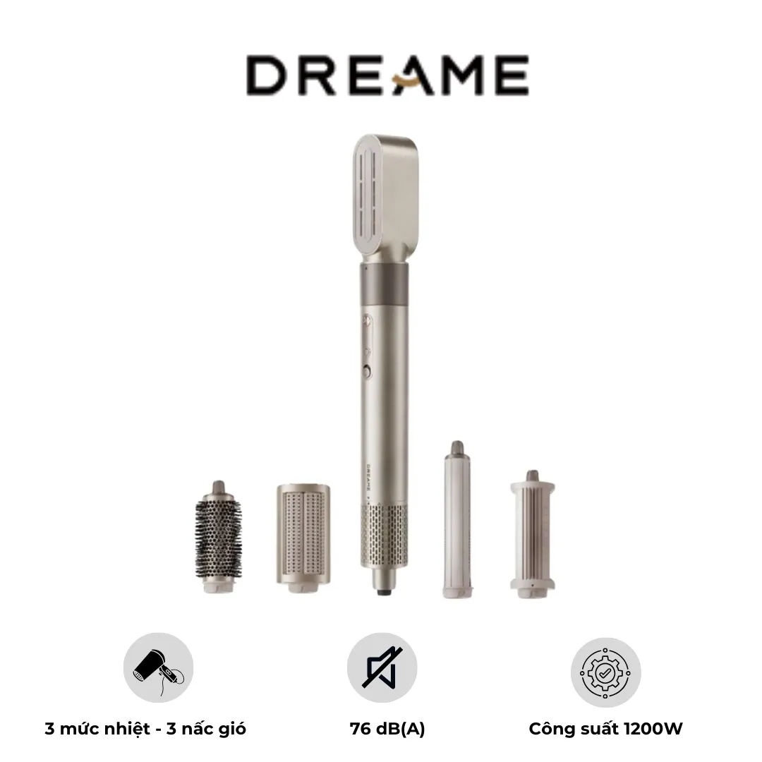 Máy sấy tóc Dreame AirStyle 5 trong 1 – Công Nghệ Ion Âm – Đa Năng | AKIA
