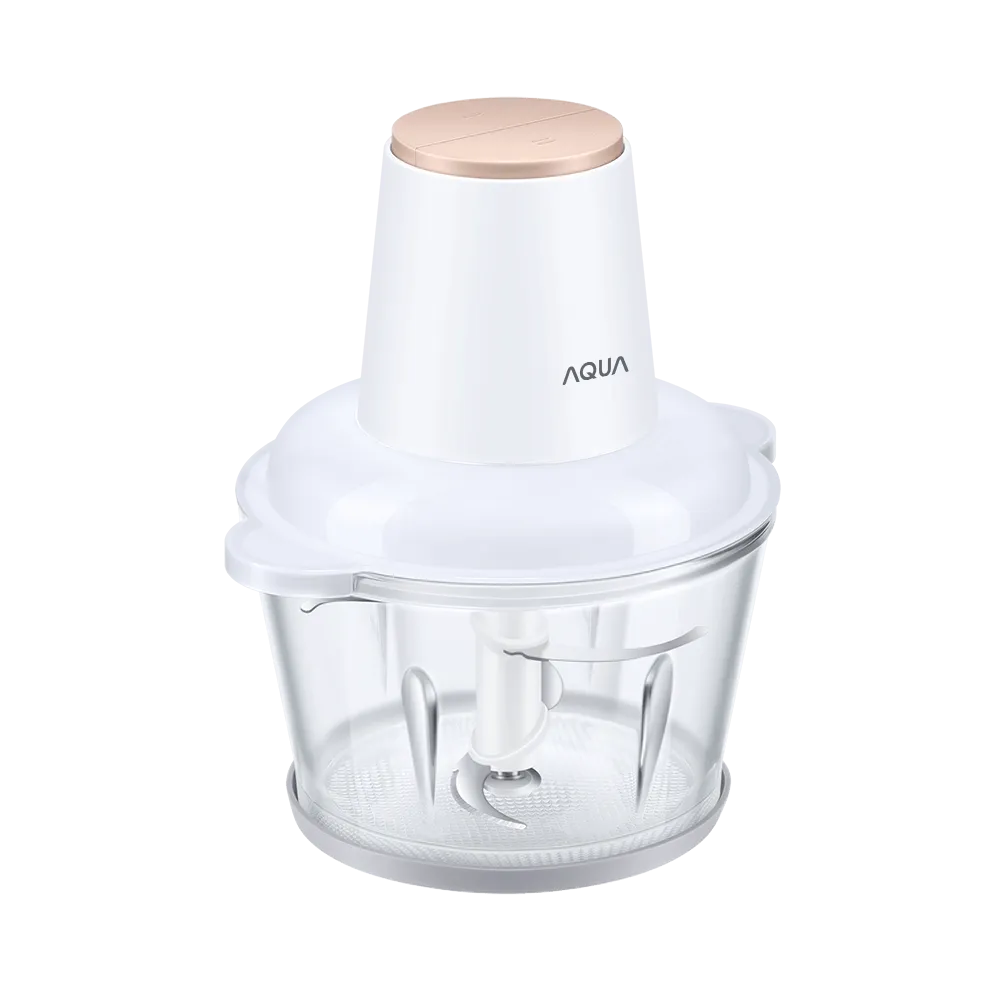 Máy xay thực phẩm Aqua AQS – GGS201R (W) – Công suất 240 W – Cối thủy tinh 1.8 L | AKIA