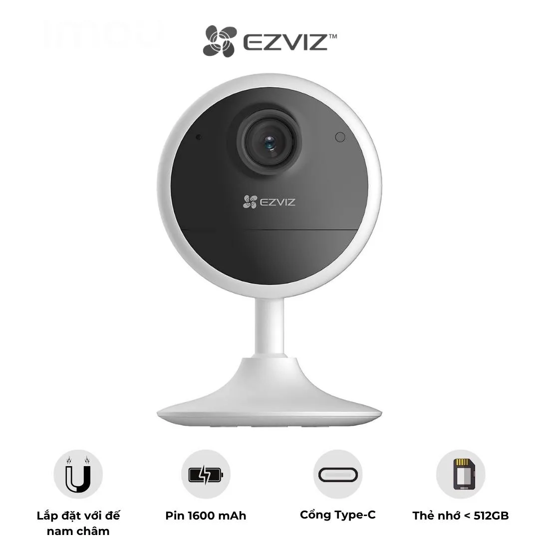 Camera Wifi Trong Nhà Ezviz CB1 CS – R100 – 1K2WF – Độ nét Full HD – Đàm thoại 2 chiều | AKIA