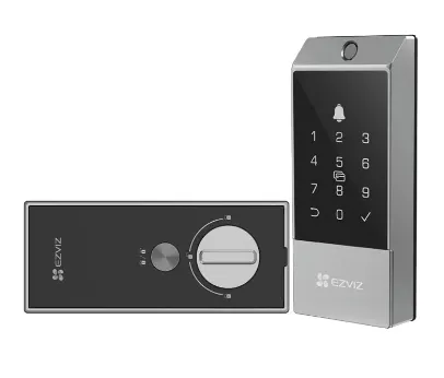 Khóa cửa Ezviz DL04 Pro – Mở khóa bằng vân tay – Mật khẩu | AKIA