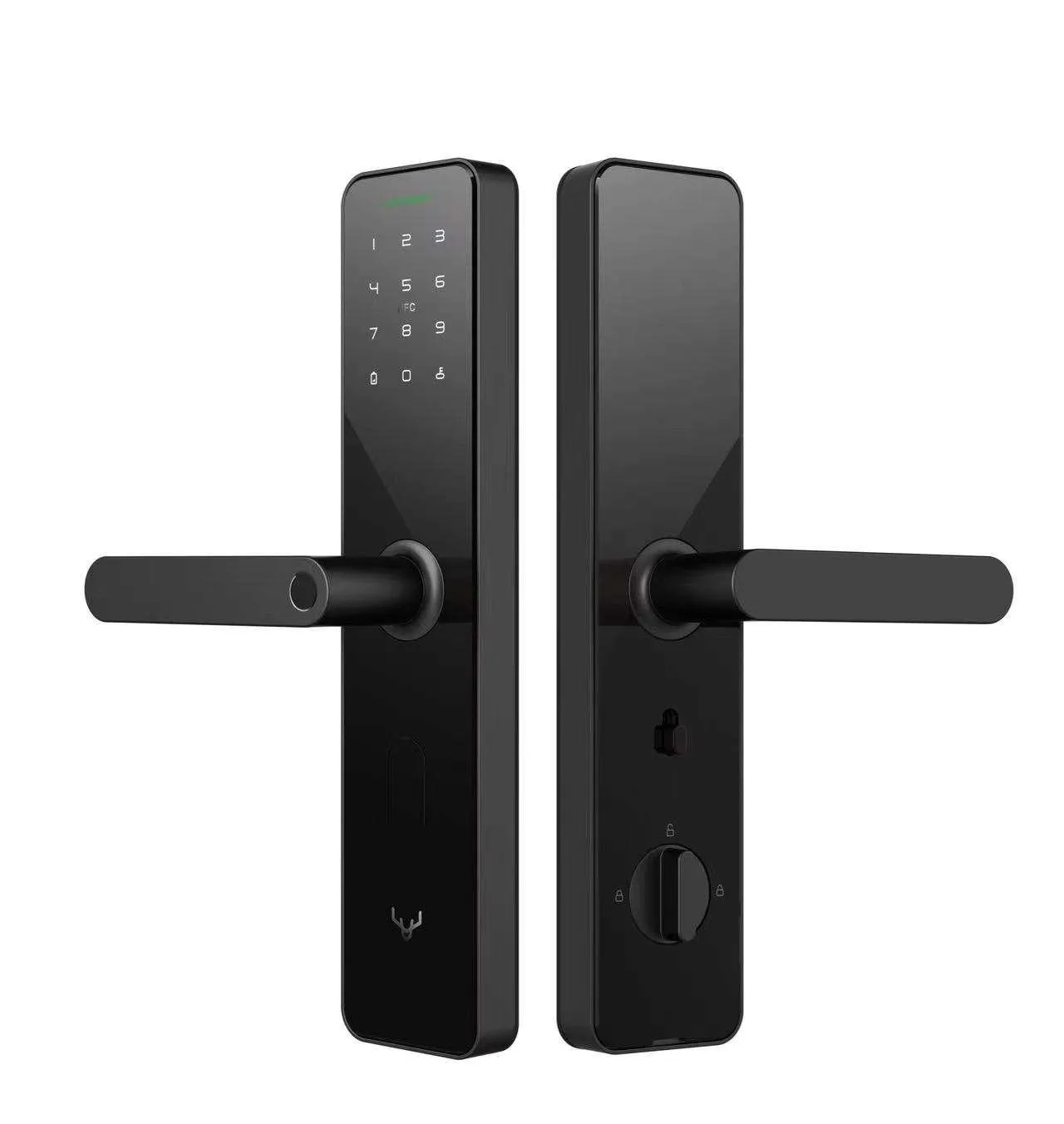 Khóa cửa thông minh Lockin X1 – Mở khóa vân tay – mã PIN – thẻ NFC | AKIA