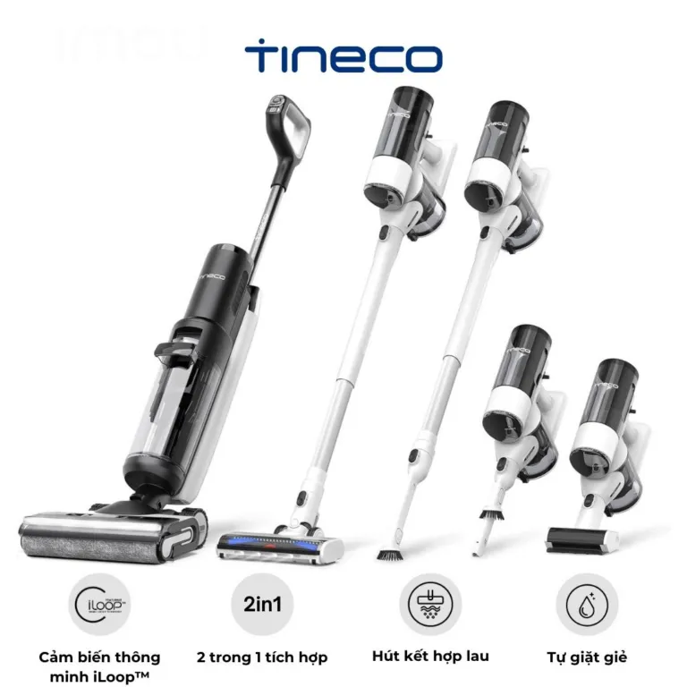 Tineco Floor ONE S7 Combo máy lau nhà kết hợp hút bụi đa năng | AKIA