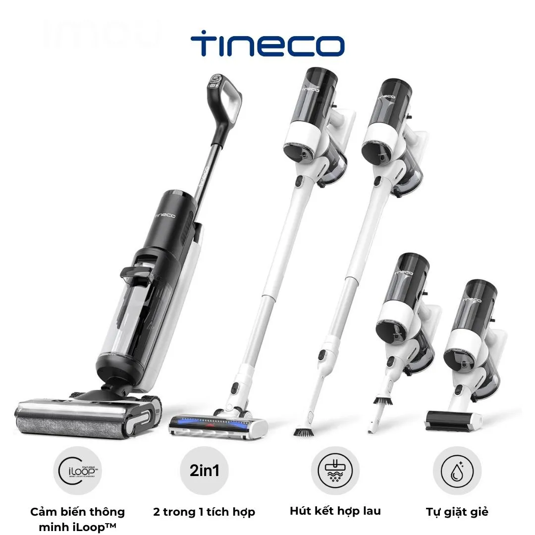 Tineco Floor ONE S7 Combo máy lau nhà kết hợp hút bụi đa năng | AKIA