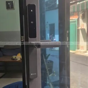 Khóa Cửa Nhôm Ezviz Dl06 - 1 Mặt Vân Tay 22 Khóa Cửa Nhôm Thông Minh Ezviz Dl06