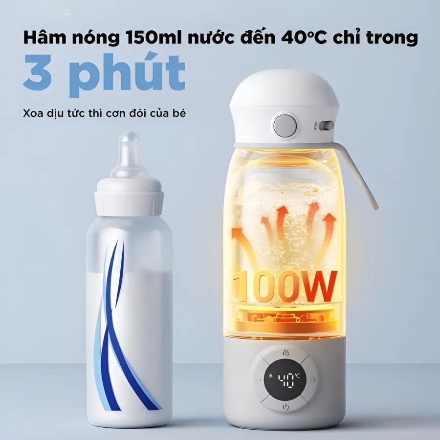 Bình Đun Và Hâm Nước Pha Sữa Bear Blk-055Ej 13 Bình Đun Và Hâm Nước Pha Sữa Bear Blk-055Ej