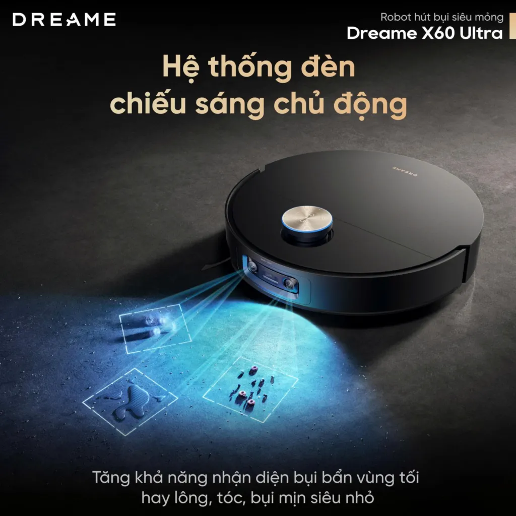 Robot Hút Bụi Lau Nhà Dreame X60 Ultra 14 Dreame X60 Ultra