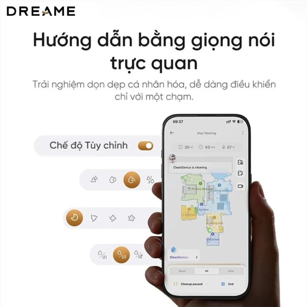 Robot Hút Bụi Lau Nhà Dreame X60 Ultra 20 Dreame X60 Ultra