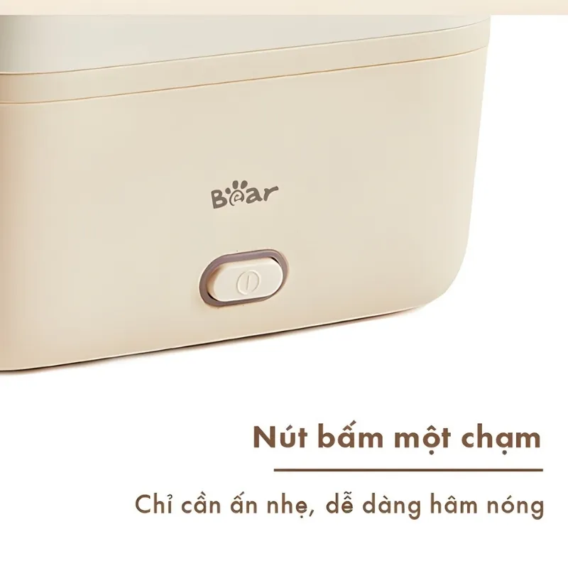 Hộp Cơm Điện Bear Lb-4H12C Cho Dân Văn Phòng 1.2L 25 Hộp Cơm Điện Bear Lb-4H12C