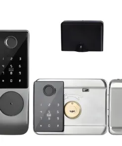 Akia Smart Home - Cung Cấp Thiết Bị Nhà Thông Minh Hàng Đầu Vn 101 Khóa Cửa Cổng Akia G05 2 Mặt Vân Tay Hỗ Trợ Matter
