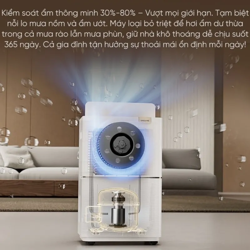 Máy Hút Ẩm Dreame Dd20 Thiết Bị Điều Hòa Độ Ẩm Thông Minh 14 Máy Hút Ẩm Dreame Dd20