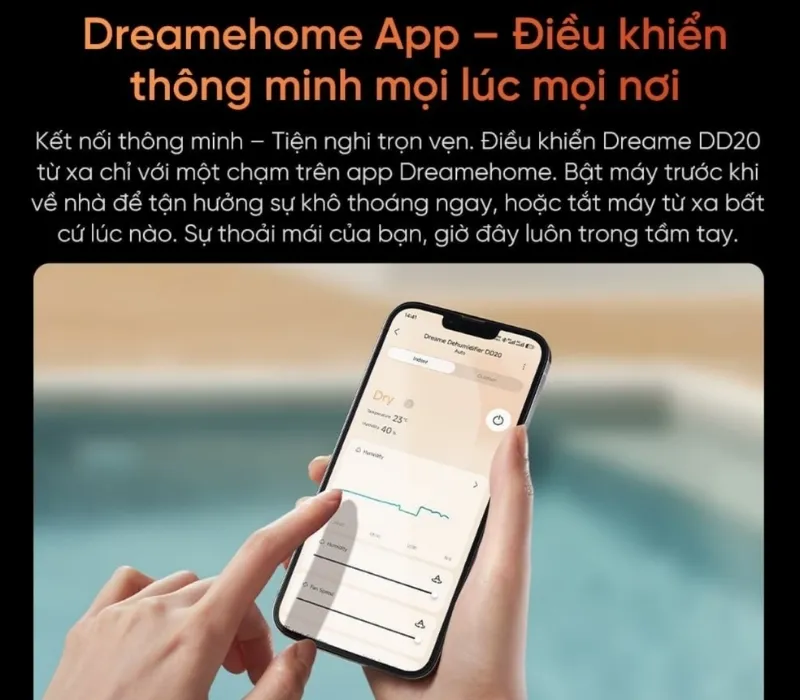 Máy Hút Ẩm Dreame Dd20 Thiết Bị Điều Hòa Độ Ẩm Thông Minh 19 Máy Hút Ẩm Dreame Dd20