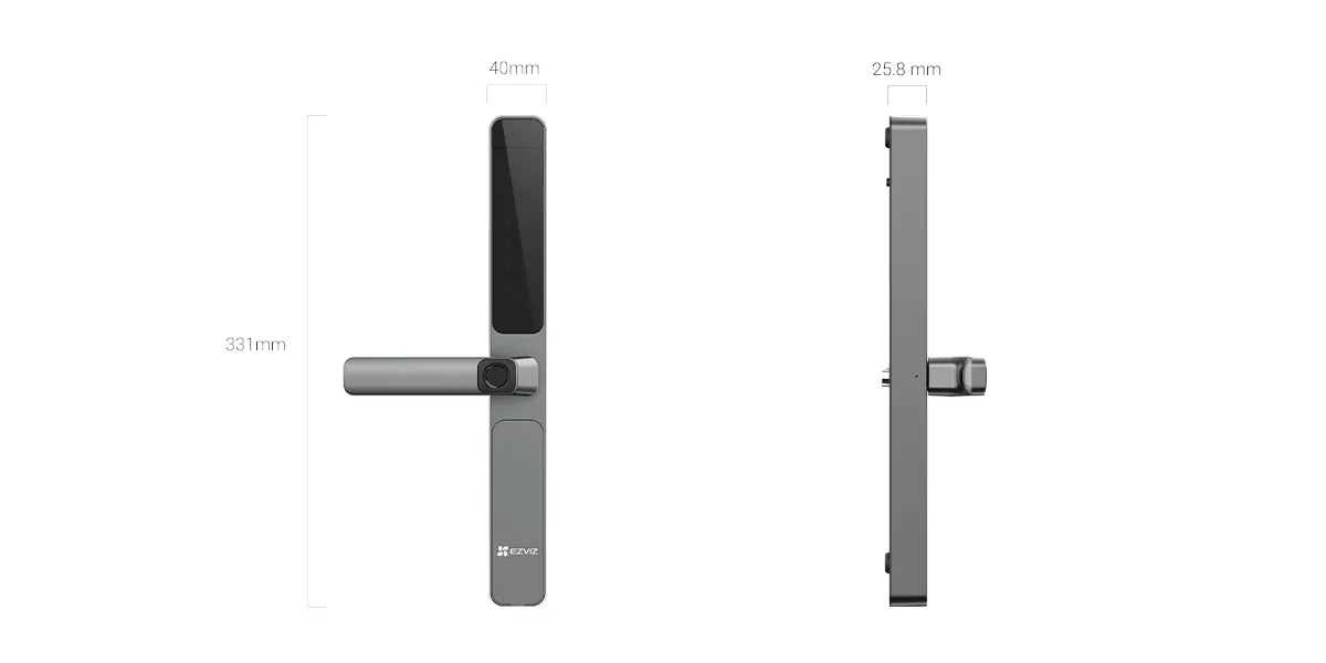 Khóa Cửa Vân Tay Ezviz Dl06 Pro – Mật Mã – Thẻ Từ 8 Khóa Cửa Vân Tay Ezviz Dl06 Pro – Mật Mã – Thẻ Từ
