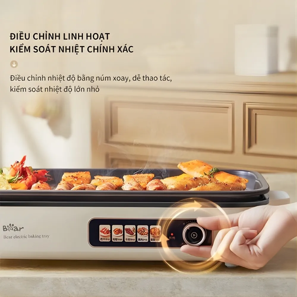Bếp Nướng Điện Bear Gr-4H15C 10 Bếp Nướng Điện Bear Gr-4H15C